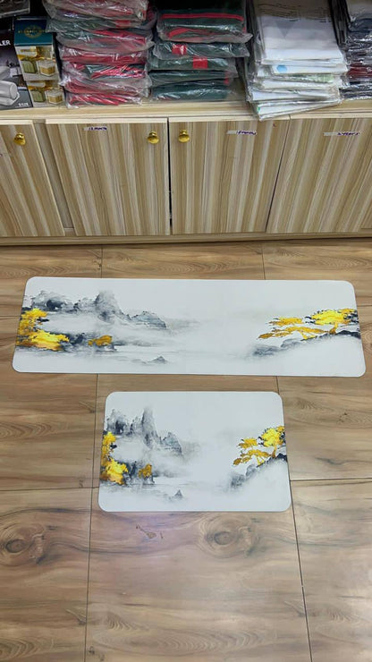 Rubber bottom  Kitchen matAnti-slips