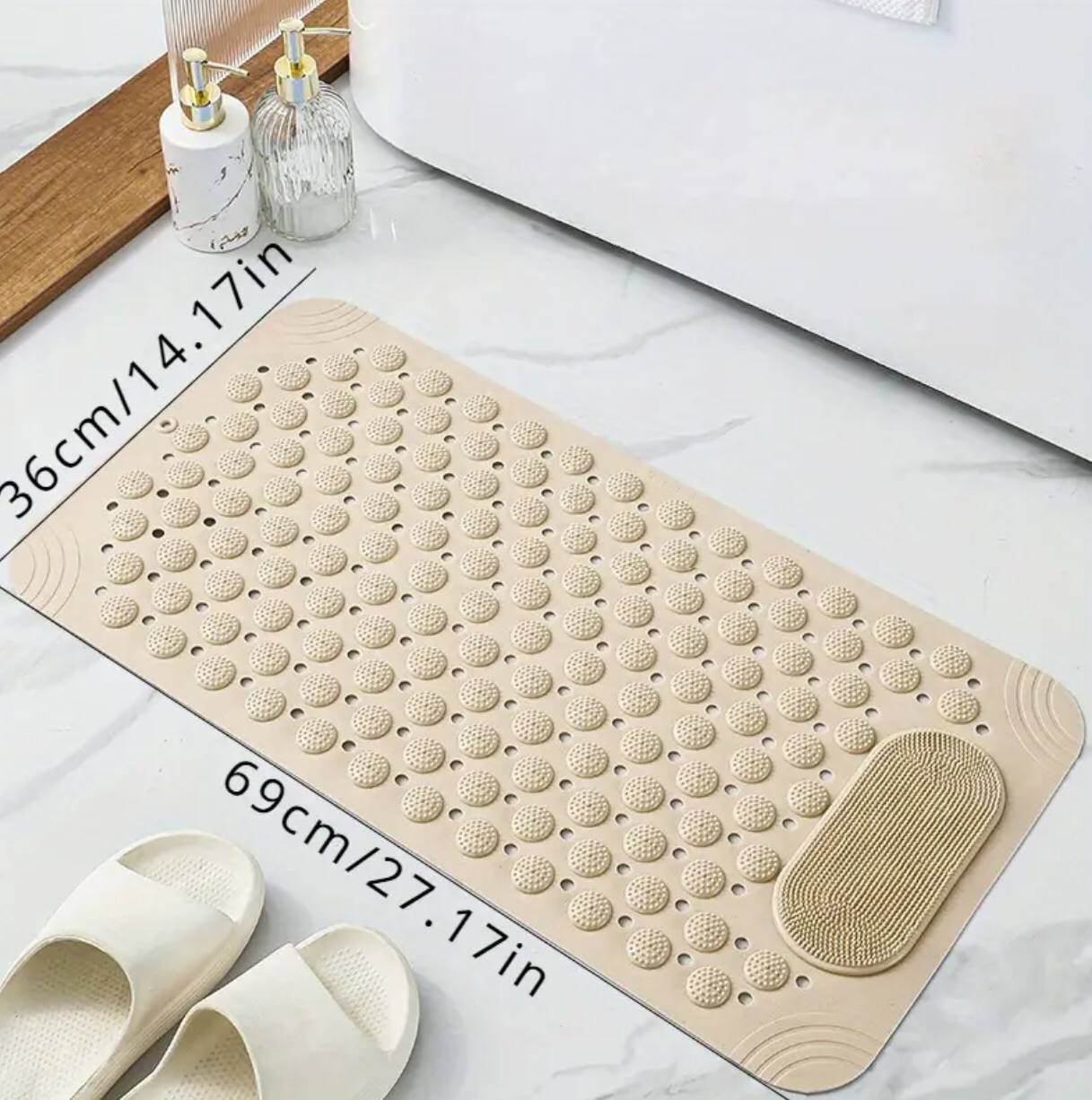 Antislip bathroom