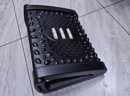 Ergonomic Adjustable foot rest/under desk footrest massage