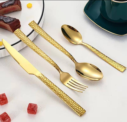 24pcs Luxury cutlery set stainless steel