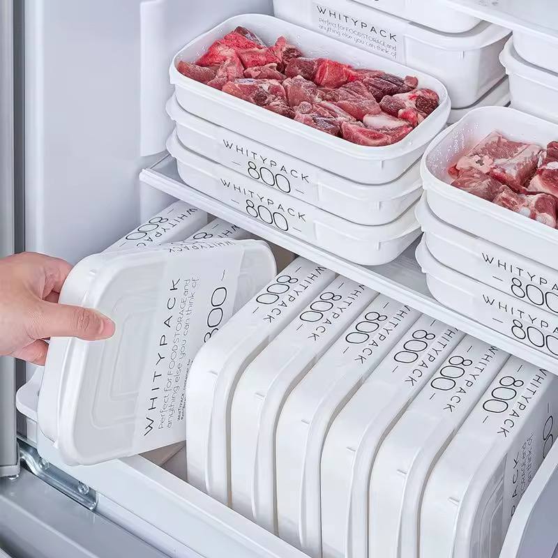 Freezer /fridge stackable food  storage containers 
5pcs set