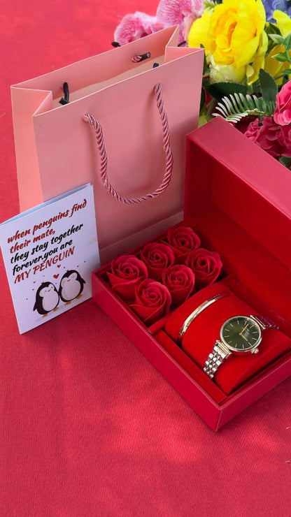 RED VALENTINES LADIES GIFT SET EDITION