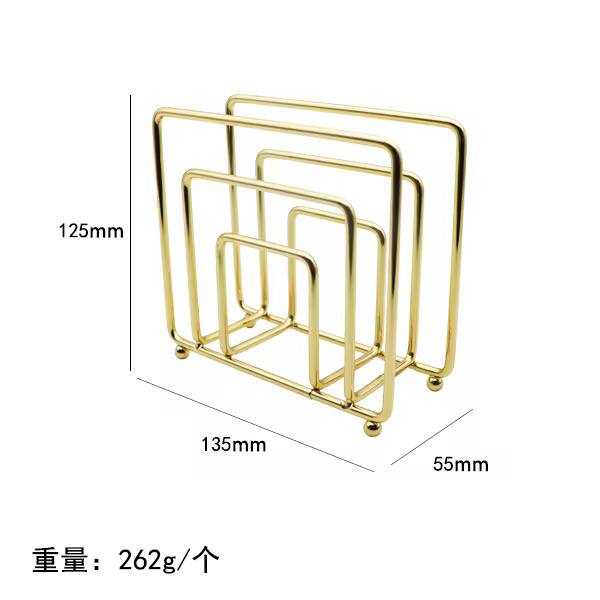 Modern minimalist style metallic