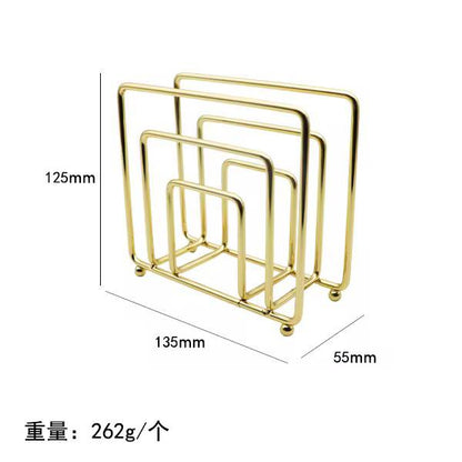 Modern minimalist style metallic