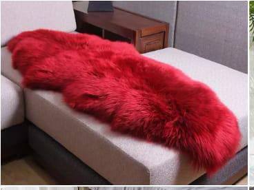 Faux Fur Multipurpose Decorative Throw Rugs