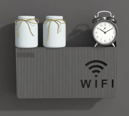 Wall mounted wireless WiFi router box/cover