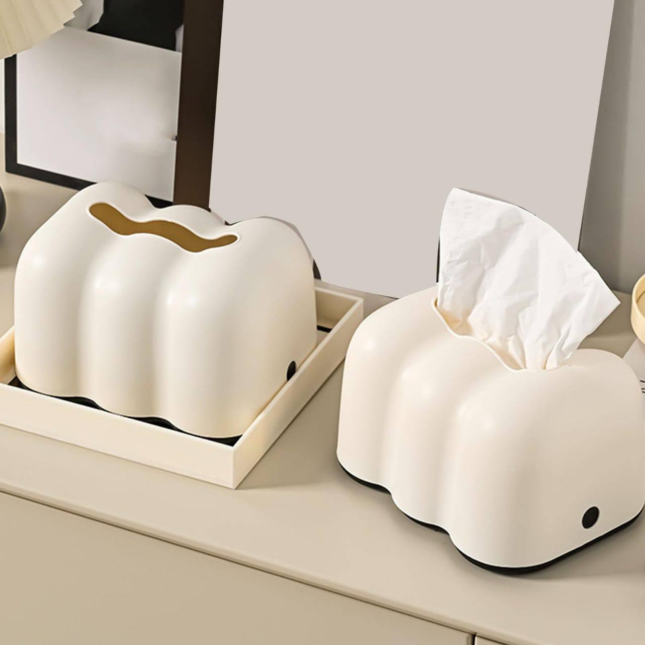 Unique Clouds Tissue Storage Box