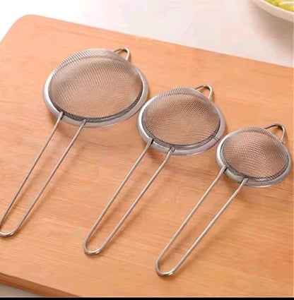 3 in 1 metallic sieve