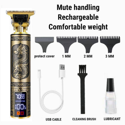 New metal Electric hair clipper, rechargeable hair trimmers.