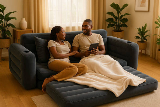 3 Seater Pull Out Sofa Bed  With an Electric Air Pump.