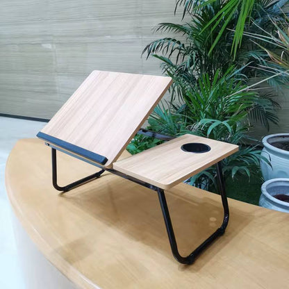 Adjustable Tilting Laptop Folding Table Stand Desk Bed Table with Foldable Legs