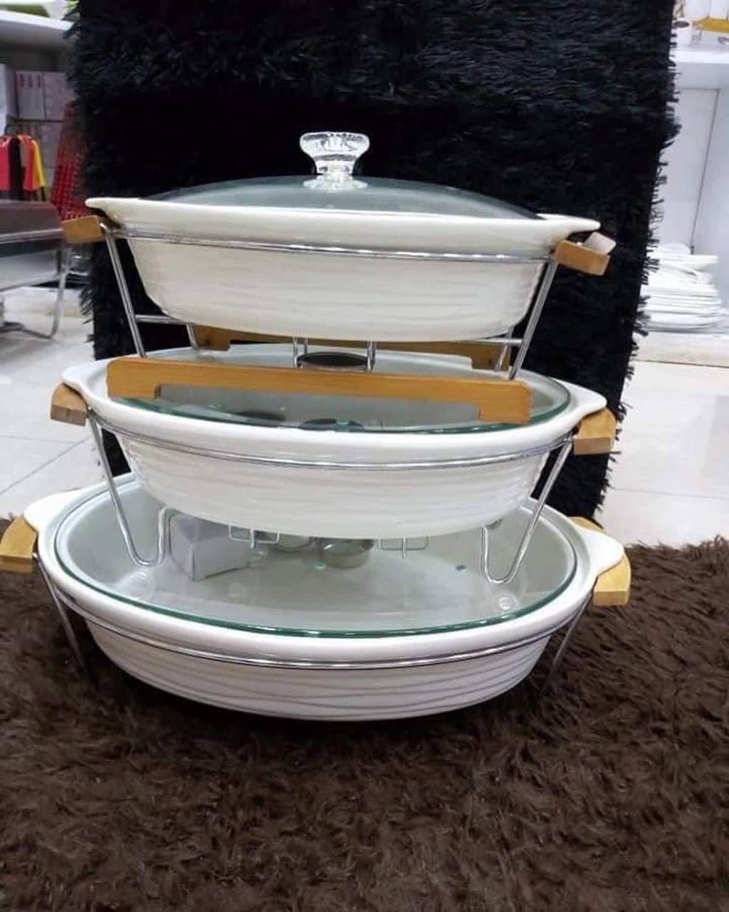 Marble Food Warmers