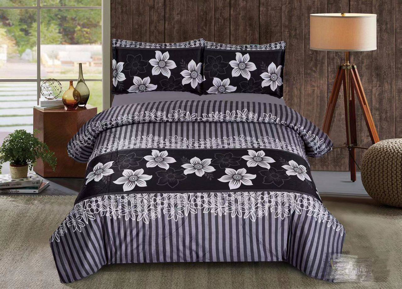Honey G Luxury Floral Cozy Woolen Duvet set