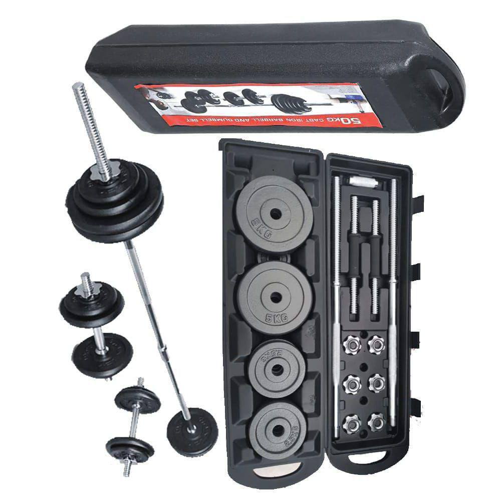 50kg/York Barbell and Dumbbell set