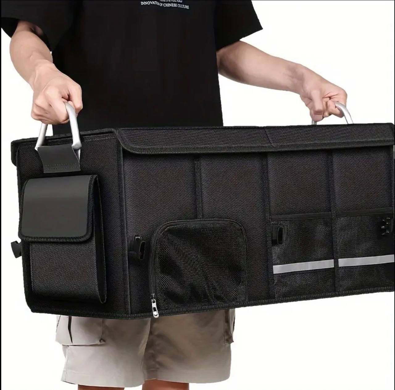 Heavy Duty Car Boot/Trunk Organizer with mutliple Compartments
