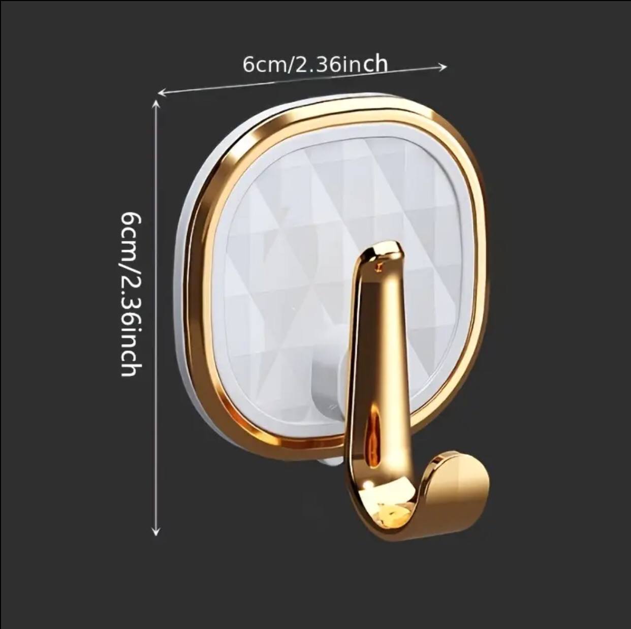 Luxury punch free multifunctional wall hooks