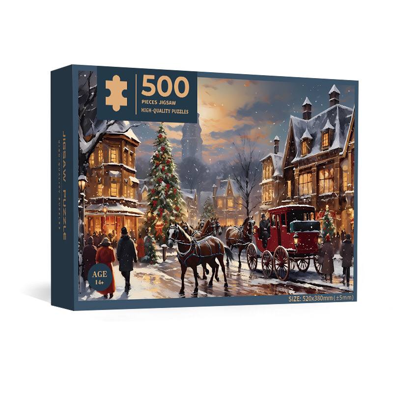 500pcs Christmas themed Jigsaw Puzzle