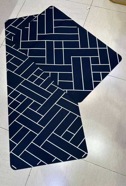 2 pc rubber kitchen mats