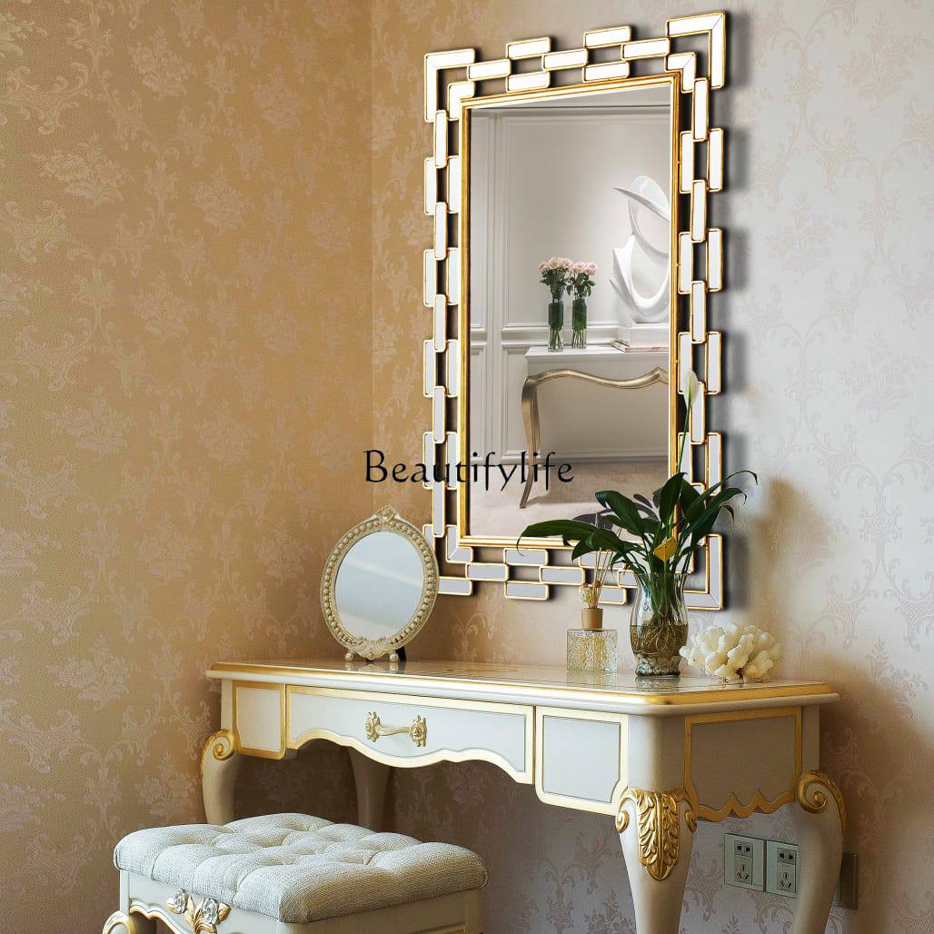 Creative entrance decorative wall mirror