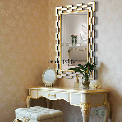 Creative entrance decorative wall mirror