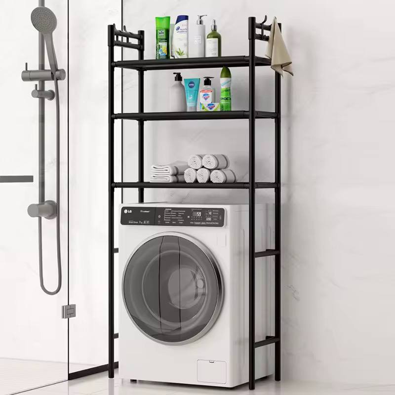 New washing machine organizer
