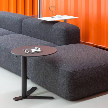 Modern Iron Frame Accent Side Table