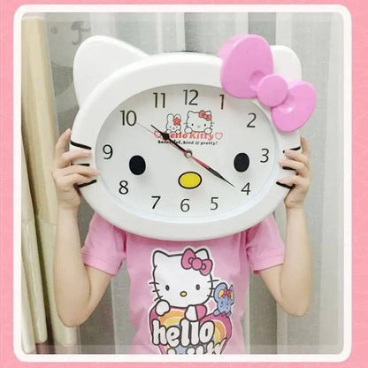 Sanrio Hello Kitty 14 Inch Silent Wall Clock