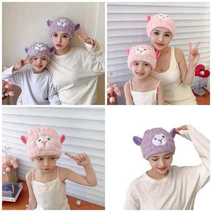 Sheep Microfiber Dry Hair Towel