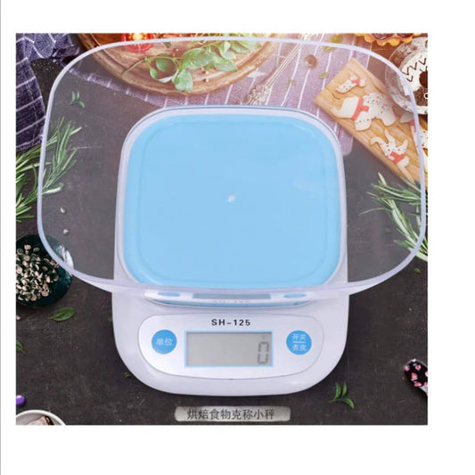 Portable electronic mini weighing scale