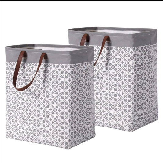 Boho Style Fabric Laundry Basket