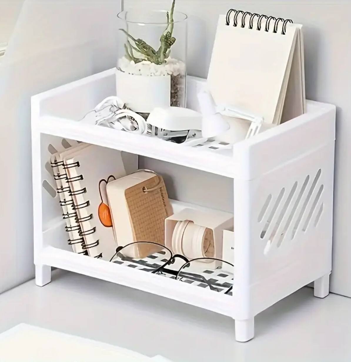 Double Layer Desktop Storage Rack