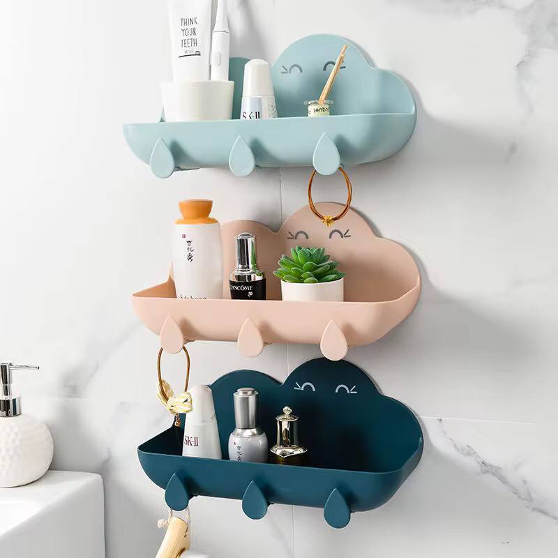 Cloud bathroom organizer