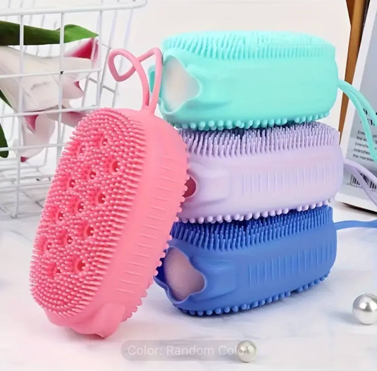 Bubbles bath brush