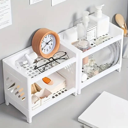 Double Layer Desktop Storage Rack