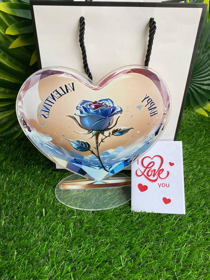 2D ACRYLIC VALENTINES GIFT SET