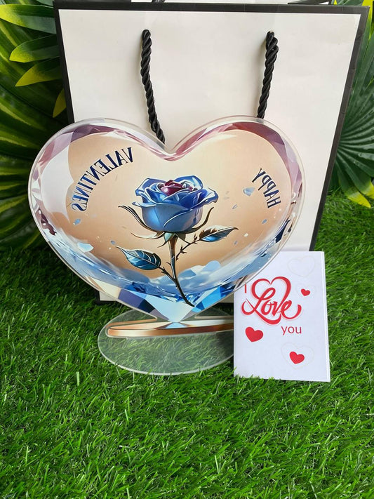 2D ACRYLIC VALENTINES GIFT SET