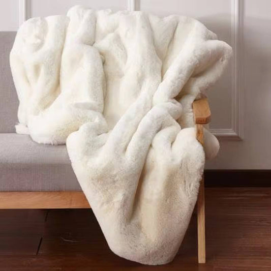 Thick Sherpa Throw Blanket