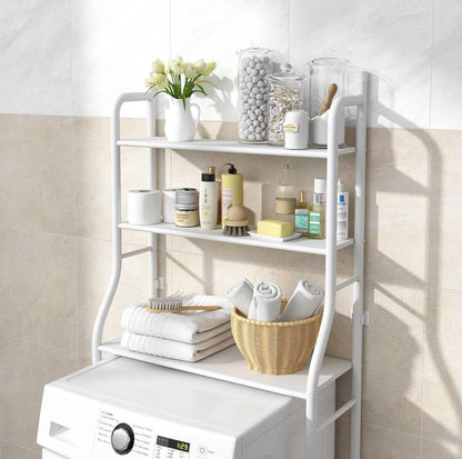 Over the washing machine stand