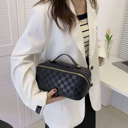 Pu leather cosmetic storage bags