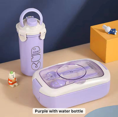 2 in 1 LUNCH BOX WITH BOTTLE