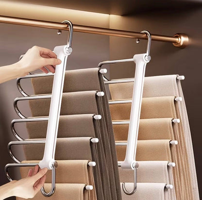 Heavy duty 6 Layer Folding Pants hanger