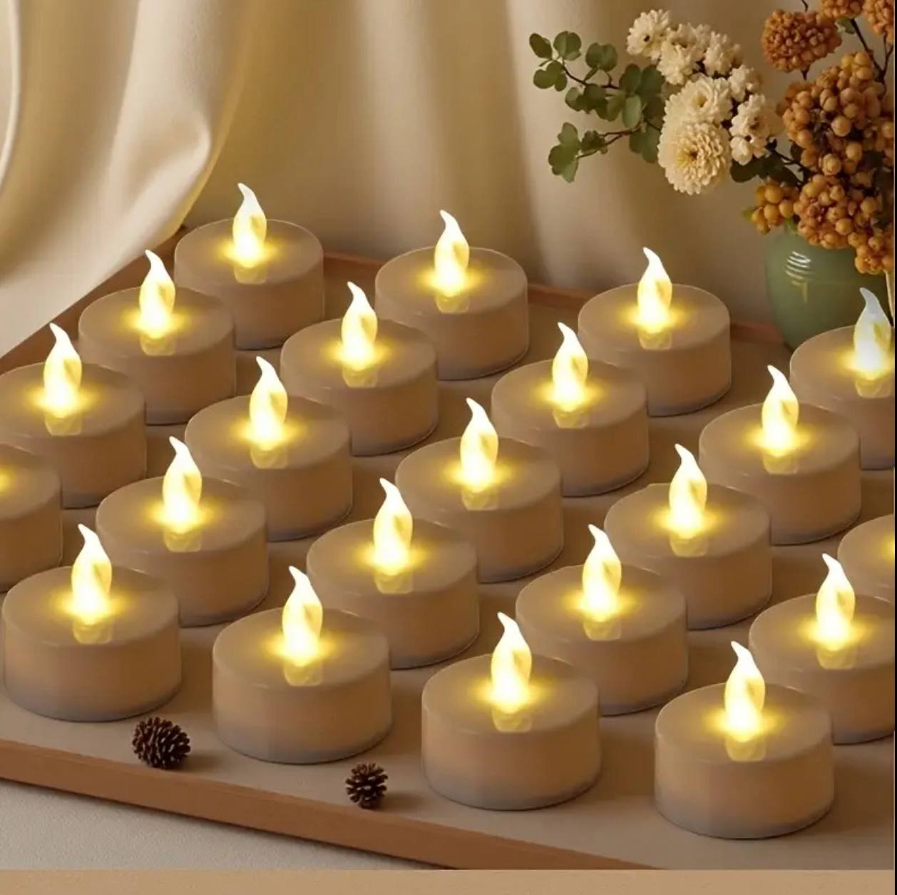 24 pcs Led tea light candles