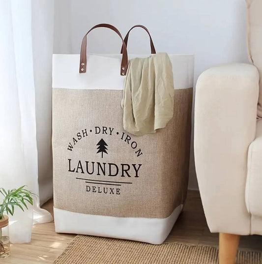 Large capacity Foldable Laundry Deluxe Basket