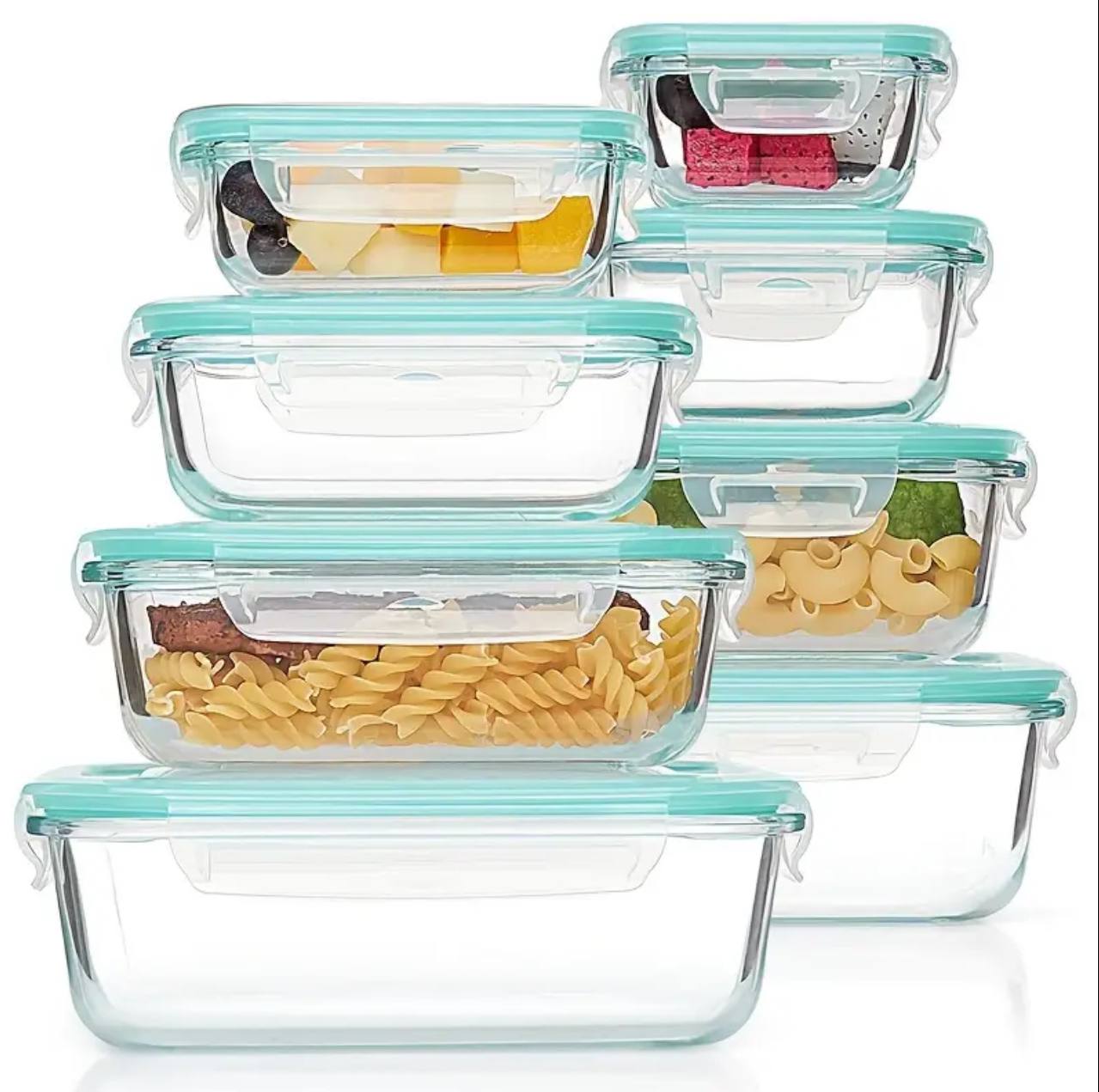 Food grade glass lunch box