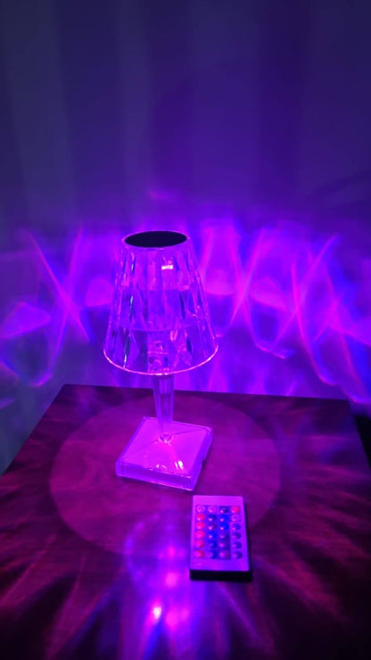 Rechargeable Rose  diamond table lamp