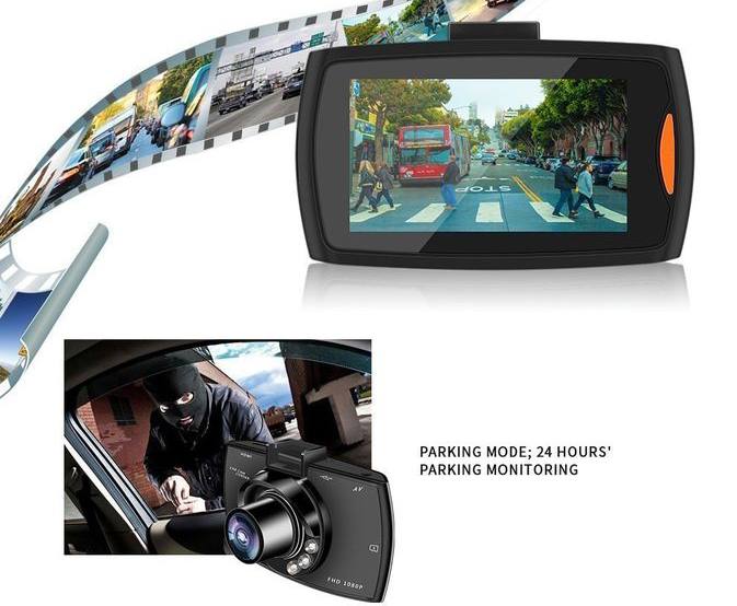 1080P Hd Car Dvr Dash Camera Video Recorder Cam Night Vision G-Sensor