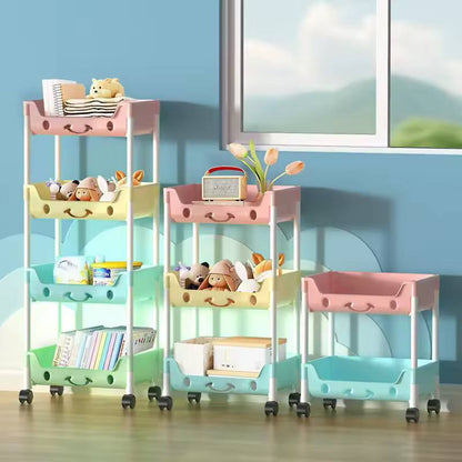 Children's toy storage rack