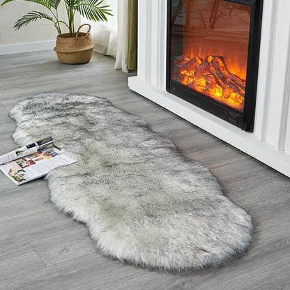 Faux Fur Multipurpose Decorative Throw Rugs
