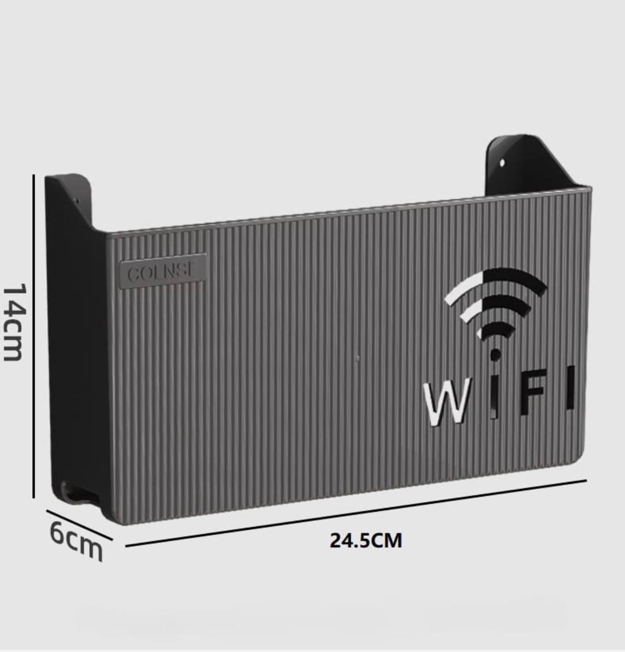 Wall mounted wireless WiFi router box/cover