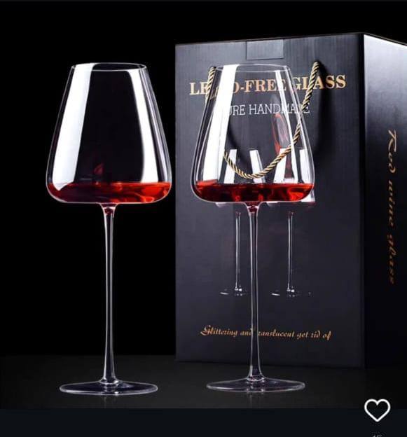 Long Stem Wine Glasses 
Capacity: 600mls